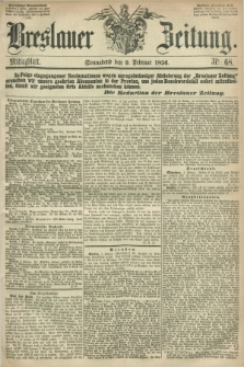 Breslauer Zeitung. 1856, Nr. 68 (9 Februar) - Mittagblatt