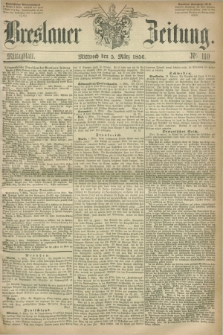 Breslauer Zeitung. 1856, Nr. 110 (5 März) - Mittagblatt