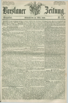 Breslauer Zeitung. 1856, Nr. 121 (12 März) - Morgenblatt + dod.