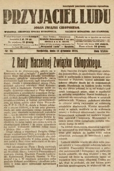 Przyjaciel Ludu : organ Polskiego Stronnictwa Ludowego. 1924, nr 51