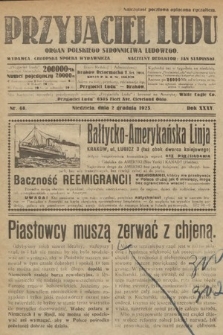 Przyjaciel Ludu : organ Polskiego Stronnictwa Ludowego. 1923, nr 48