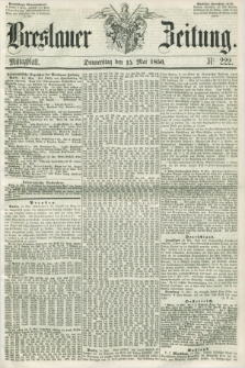 Breslauer Zeitung. 1856, Nr. 222 (15 Mai) - Mittagblatt