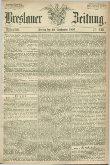 Breslauer Zeitung. 1856, Nr. 440 (19 September) - Mittagblatt