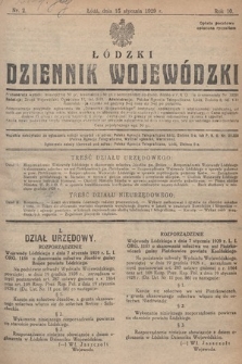 Łódzki Dziennik Wojewódzki. 1929, nr 2