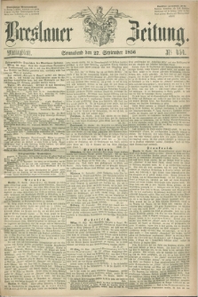 Breslauer Zeitung. 1856, Nr. 454 (27 September) - Mittagblatt