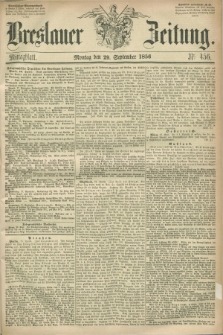 Breslauer Zeitung. 1856, Nr. 456 (29 September) - Mittagblatt