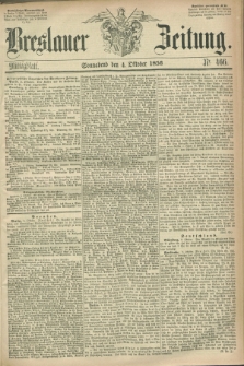 Breslauer Zeitung. 1856, Nr. 466 (4 Oktober) - Mittagblatt