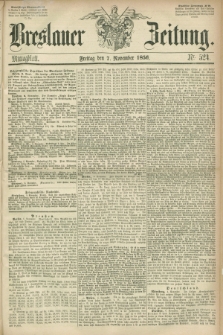 Breslauer Zeitung. 1856, Nr. 524 (7 November) - Mittagblatt