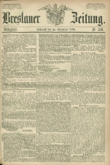 Breslauer Zeitung. 1856, Nr. 556 (26 November) - Mittagblatt