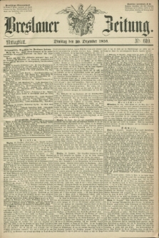 Breslauer Zeitung. 1856, Nr. 610 (30 Dezember) - Mittagblatt