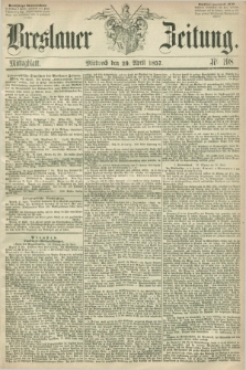 Breslauer Zeitung. 1857, Nr. 198 (29 April) - Mittagblatt