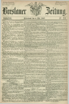 Breslauer Zeitung. 1857, Nr. 214 (9 Mai) - Mittagblatt