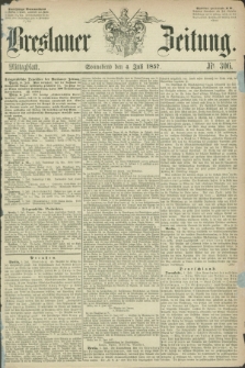 Breslauer Zeitung. 1857, Nr. 306 (4 Juli) - Mittagblatt