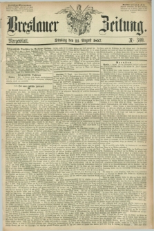Breslauer Zeitung. 1857, Nr. 369 (11 August) - Morgenblatt + dod.