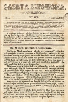 Gazeta Lwowska. 1848, nr 69