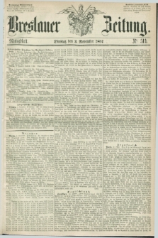 Breslauer Zeitung. 1857, Nr. 514 (3 November) - Mittagblatt