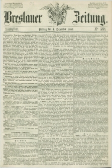Breslauer Zeitung. 1857, Nr. 568 (4 Dezember) - Mittagblatt