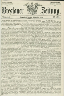 Breslauer Zeitung. 1857, Nr. 594 (19 Dezember) - Mittagblatt