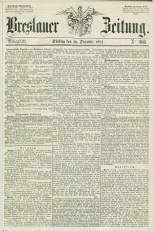 Breslauer Zeitung. 1857, Nr. 606 (29 Dezember) - Mittagblatt