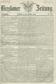 Breslauer Zeitung. 1858, Nr. 90 (23 Februar) - Mittagblatt