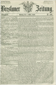 Breslauer Zeitung. 1858, Nr. 100 (1 März) - Mittagblatt