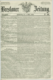 Breslauer Zeitung. 1858, Nr. 106 (4 März) - Mittagblatt