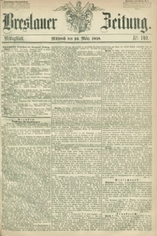 Breslauer Zeitung. 1858, Nr. 140 (24 März) - Mittagblatt