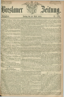 Breslauer Zeitung. 1858, Nr. 176 (16 April) - Mittagblatt