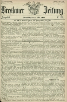 Breslauer Zeitung. 1858, Nr. 219 (13 Mai) - Morgenblatt + dod.