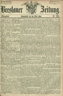 Breslauer Zeitung. 1858, Nr. 234 (22 Mai) - Mittagblatt