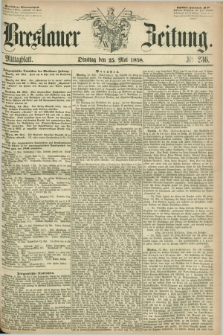 Breslauer Zeitung. 1858, Nr. 236 (25 Mai) - Mittagblatt