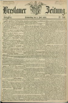 Breslauer Zeitung. 1858, Nr. 300 (1 Juli) - Mittagblatt