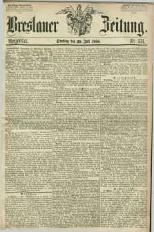 Breslauer Zeitung. 1858, Nr. 331 (20 Juli) - Morgenblatt + dod.