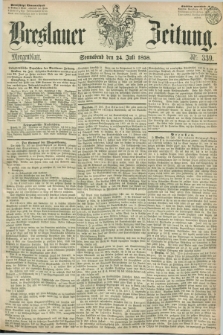 Breslauer Zeitung. 1858, Nr. 339 (24 Juli) - Morgenblatt + dod.