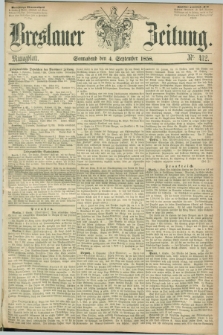 Breslauer Zeitung. 1858, Nr. 412 (4 September) - Mittagblatt