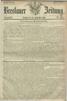 Breslauer Zeitung. 1858, Nr. 439 (21 September) - Morgenblatt + dod.