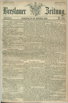 Breslauer Zeitung. 1858, Nr. 456 (30 September) - Mittagblatt