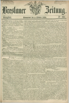 Breslauer Zeitung. 1858, Nr. 460 (2 October) - Mittagblatt