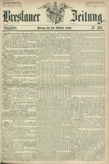 Breslauer Zeitung. 1858, Nr. 506 (29 October) - Mittagblatt
