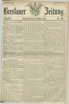 Breslauer Zeitung. 1858, Nr. 508 (30 October) - Mittagblatt