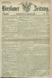 Breslauer Zeitung. 1858, Nr. 556 (27 November) - Mittagblatt