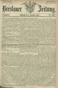 Breslauer Zeitung. 1858, Nr. 562 (1 Dezember) - Mittagblatt