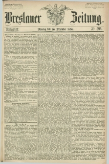 Breslauer Zeitung. 1858, Nr. 594 (20 Dezember) - Mittagblatt