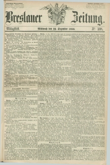 Breslauer Zeitung. 1858, Nr. 598 (22 Dezember) - Mittagblatt