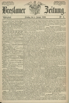 Breslauer Zeitung. 1859, Nr. 4 (4 Januar) - Mittagblatt