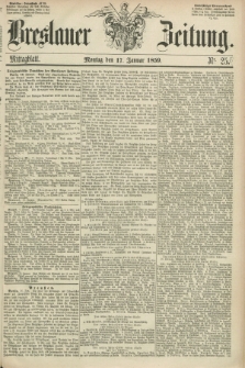 Breslauer Zeitung. 1859, Nr. 26 (17 Januar) - Mittagblatt