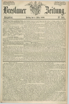 Breslauer Zeitung. 1859, Nr. 105 (4 März) - Morgenblatt + dod.