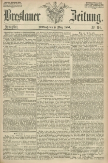 Breslauer Zeitung. 1859, Nr. 114 (9 März) - Mittagblatt