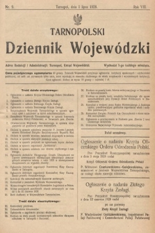 Tarnopolski Dziennik Wojewódzki. 1928, nr 9