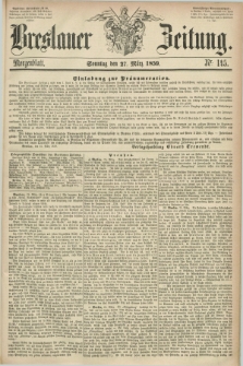Breslauer Zeitung. 1859, Nr. 145 (27 März) - Morgenblatt + dod.